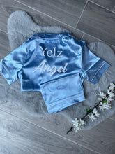Load image into Gallery viewer, Personalised satin pj sets 