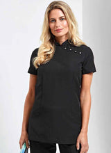 Load image into Gallery viewer, Short Sleeve Tunic 4 Button