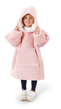 Load image into Gallery viewer, Kids oversized hooded blanket 3 colours