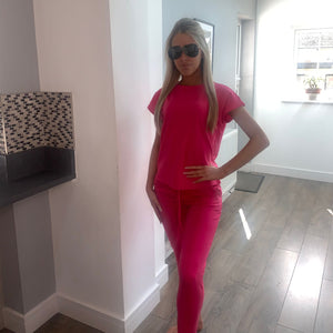 Bright pink Kyla Loungewear