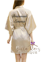 Load image into Gallery viewer, bridesmaid robes bride robes wedding