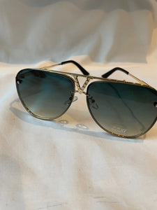 New style Black khaki V Sunglasses