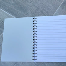 Load image into Gallery viewer, RTS Matt Grey A5 blank Notepad
