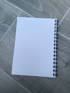 RTS Matt Pink A5 blank Notepad